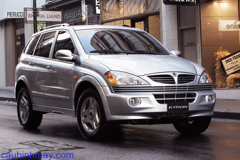 SSANGYONG KYRON K 200 XDI 2WD DIRECT 2005 - cauhinhmay.com