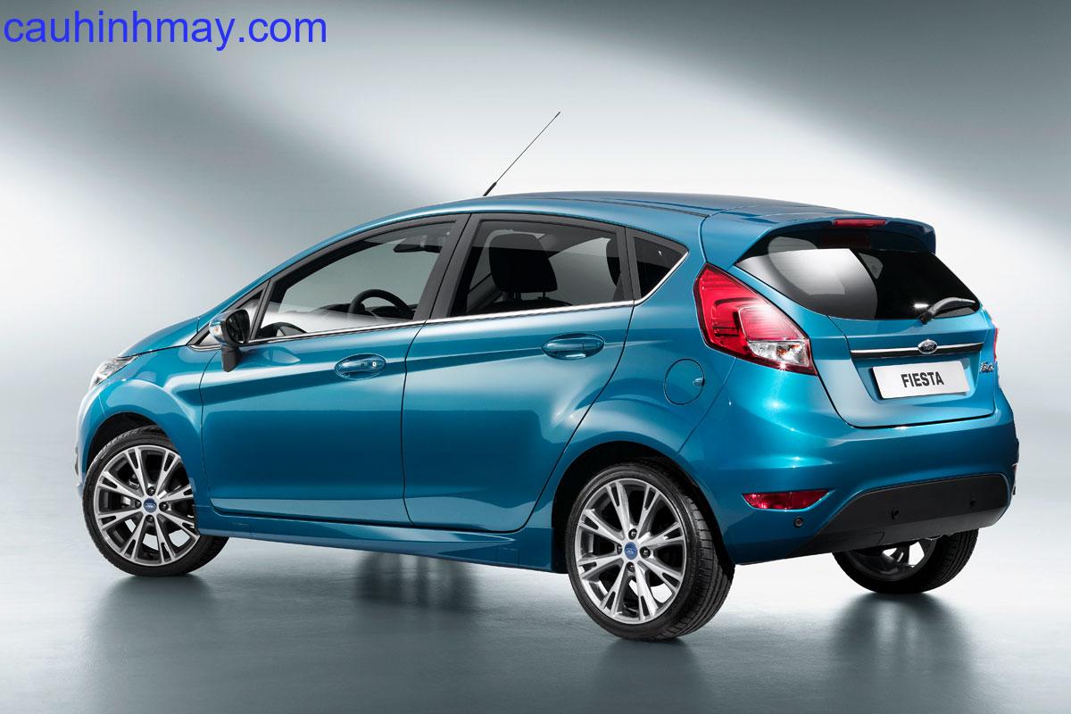 FORD FIESTA 1.0 80HP STYLE ULTIMATE 2012 - cauhinhmay.com