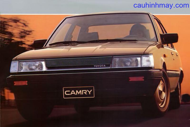 TOYOTA CAMRY 1.8 DX 1983 - cauhinhmay.com