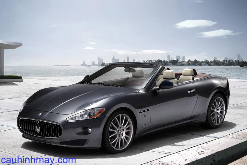 MASERATI GRANCABRIO SPORT 2018 - cauhinhmay.com