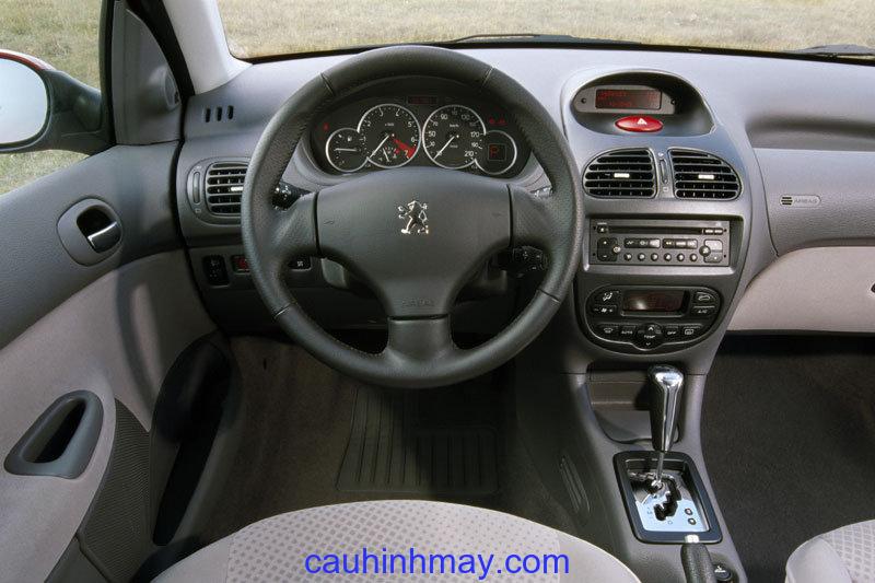 PEUGEOT 206 FOREVER 1.4 HDI 2002 - cauhinhmay.com