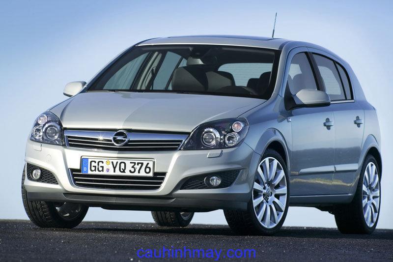 OPEL ASTRA 1.4 SELECTION 2007 - cauhinhmay.com