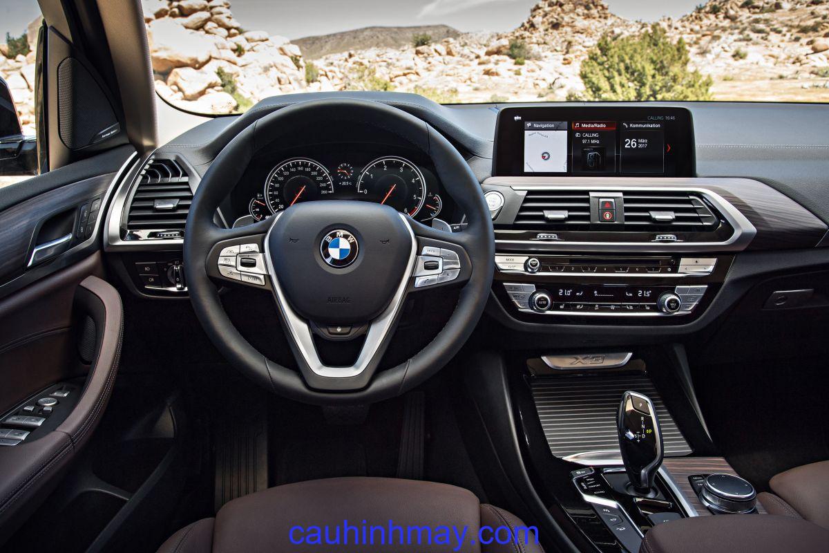 BMW X3 SDRIVE18D 2017 - cauhinhmay.com