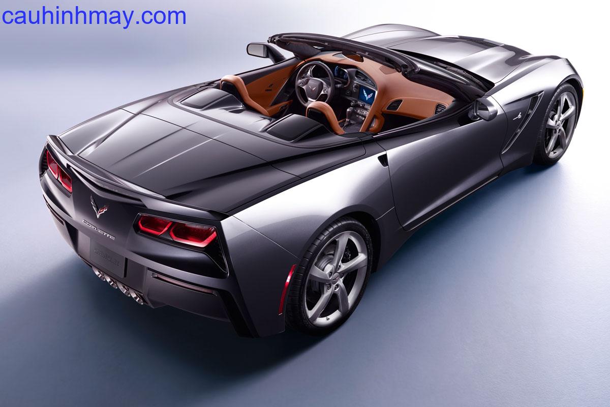 CHEVROLET CORVETTE STINGRAY CONVERTIBLE 2014 - cauhinhmay.com