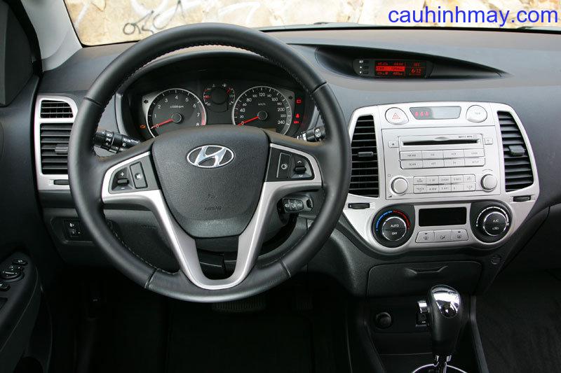 HYUNDAI I20 1.25 I-DRIVE 2009 - cauhinhmay.com