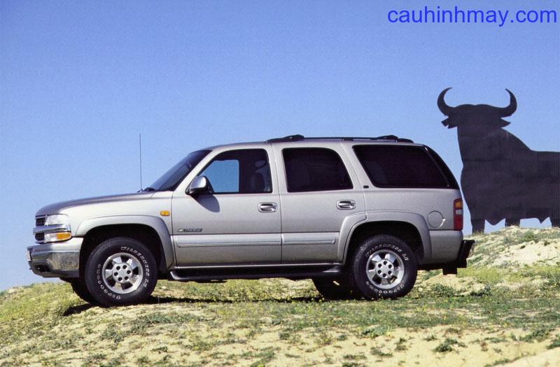 CHEVROLET TAHOE LT 2000 - cauhinhmay.com