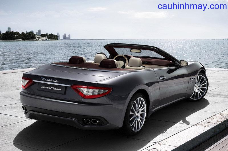 MASERATI GRANCABRIO SPORT 2010 - cauhinhmay.com