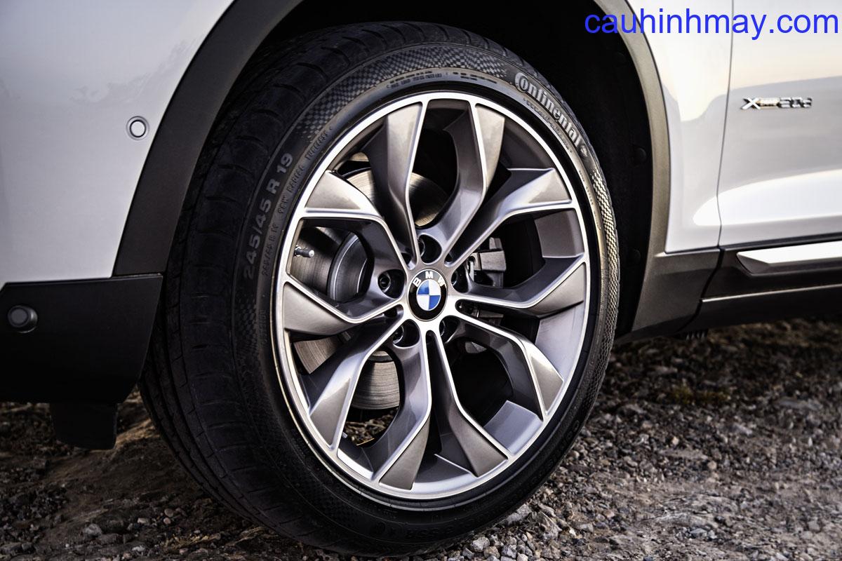 BMW X3 SDRIVE20I 2014 - cauhinhmay.com