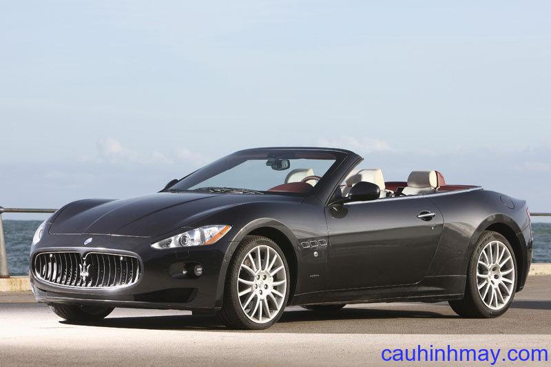 MASERATI GRANCABRIO SPORT 2010 - cauhinhmay.com