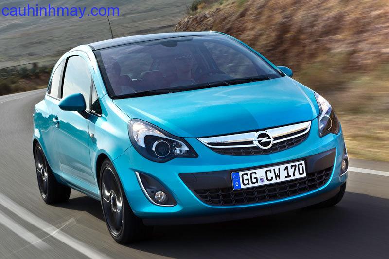 OPEL CORSA 1.2 CONNECT EDITION 2011 - cauhinhmay.com