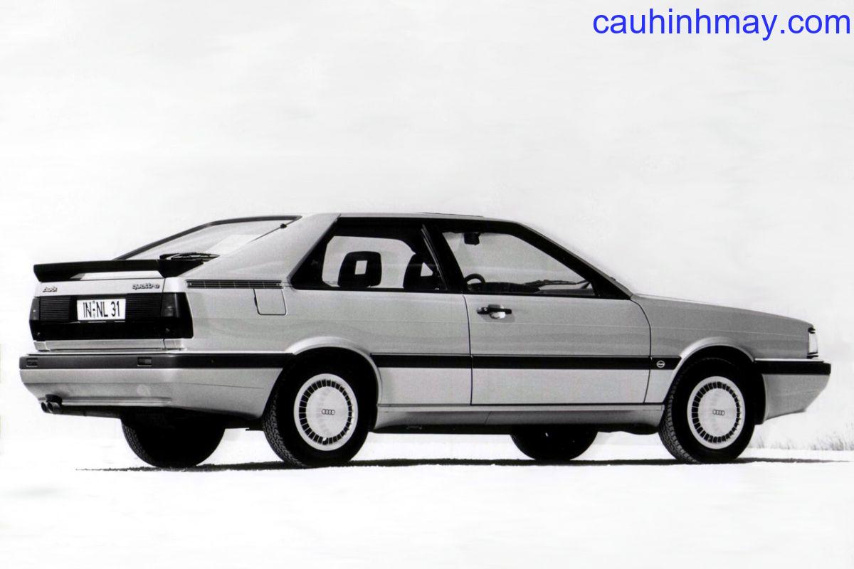 AUDI COUPE GT 1.8 1984 - cauhinhmay.com