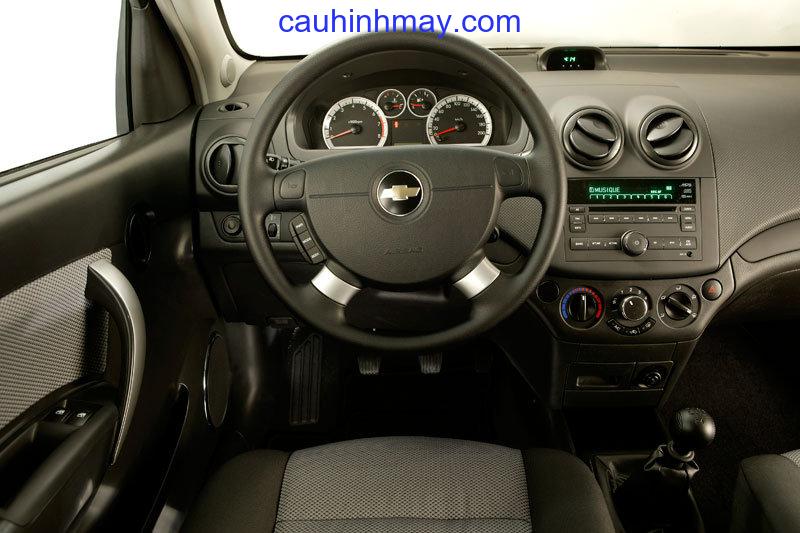 CHEVROLET AVEO 1.2 16V L 2008 - cauhinhmay.com