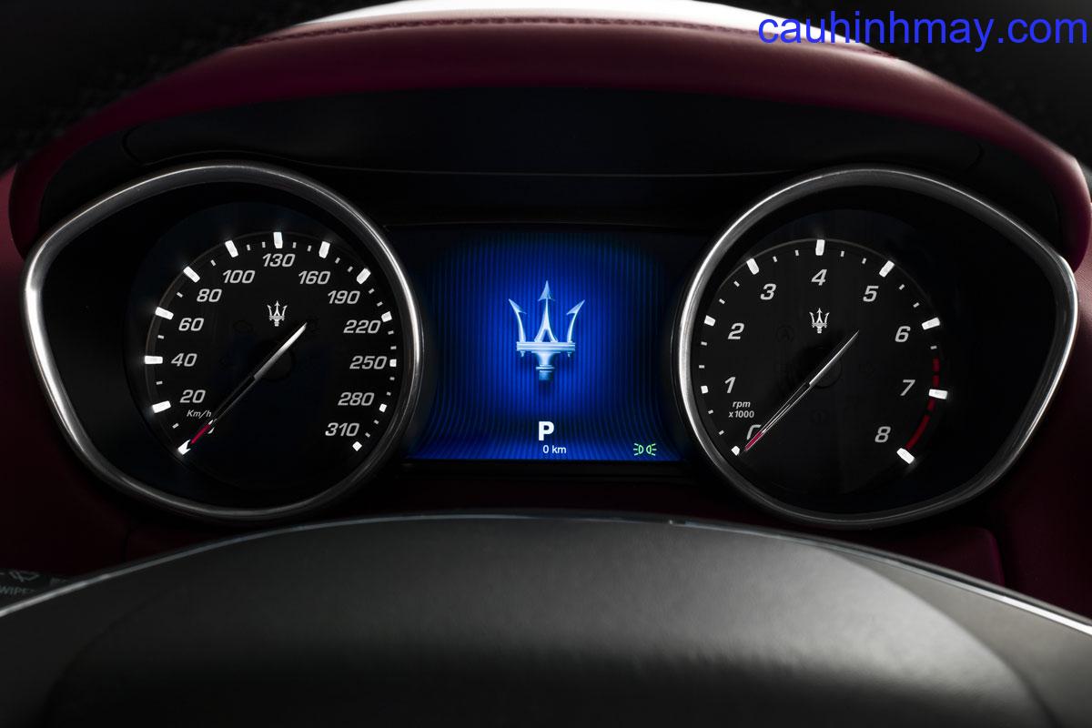 MASERATI GHIBLI S 3.0 V6 BI-TURBO 2013 - cauhinhmay.com