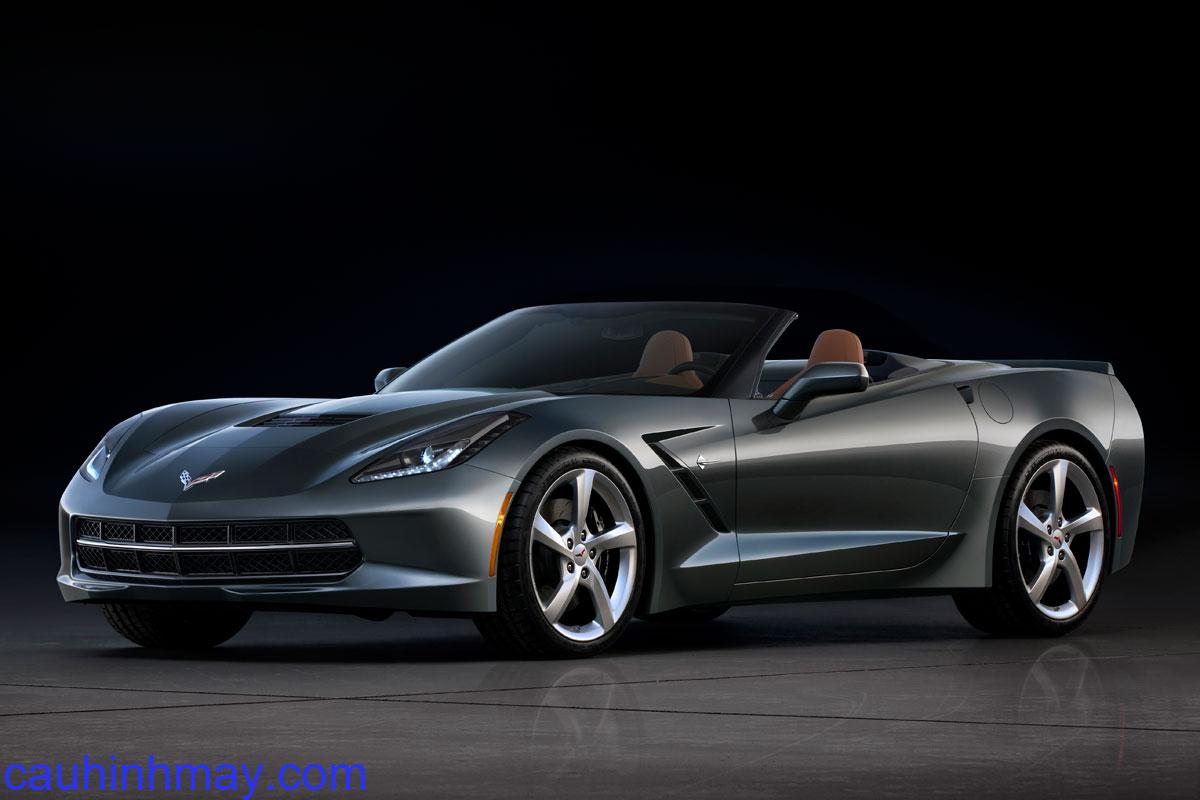 CHEVROLET CORVETTE STINGRAY CONVERTIBLE 2014 - cauhinhmay.com