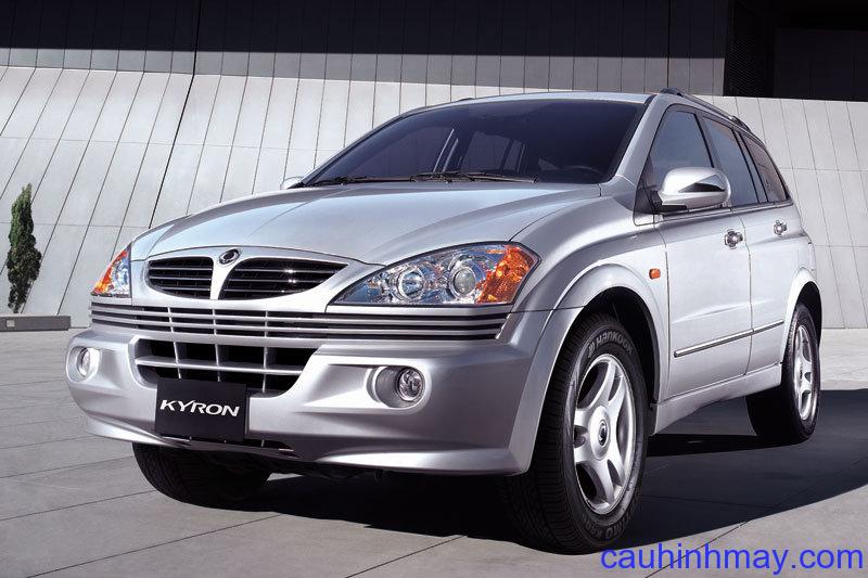 SSANGYONG KYRON K 200 XDI 2WD DIRECT 2005 - cauhinhmay.com