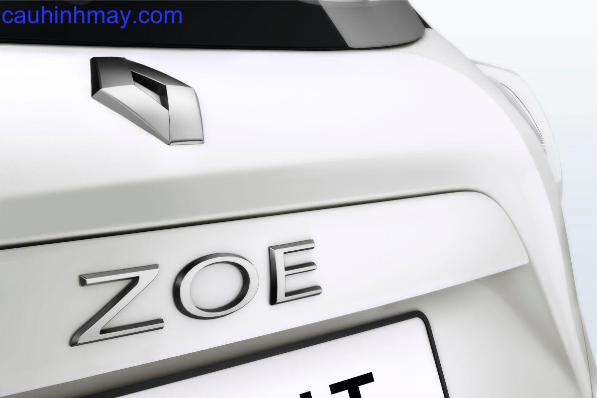 RENAULT ZOE R90 LIMITED 2016 - cauhinhmay.com