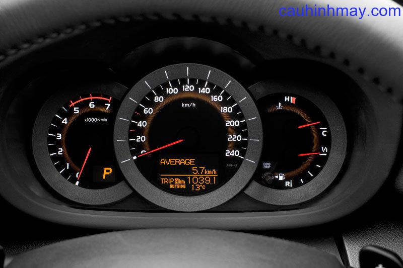 TOYOTA RAV4 2.0 16V VVT-I 4WD COMFORT 2009 - cauhinhmay.com