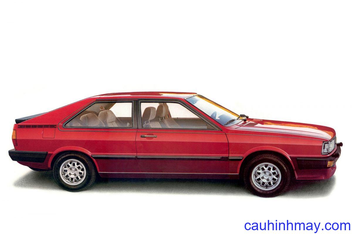 AUDI COUPE GT 1.9 1980 - cauhinhmay.com
