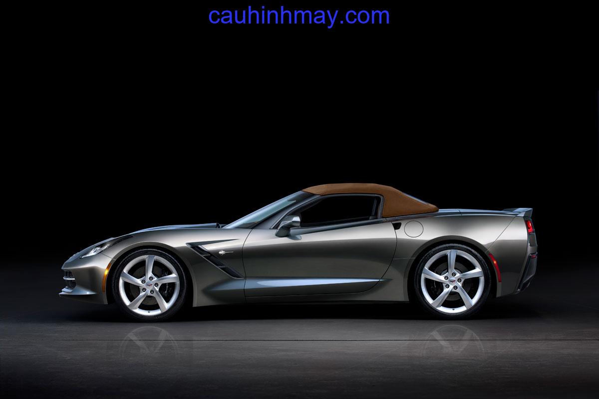 CHEVROLET CORVETTE STINGRAY CONVERTIBLE 2014 - cauhinhmay.com