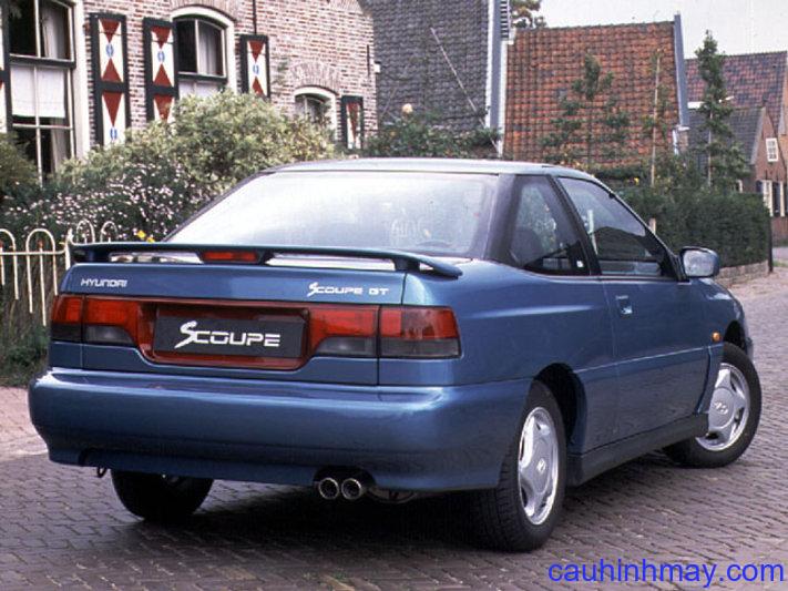 HYUNDAI SCOUPE 1.5I GT TURBO 1992 - cauhinhmay.com