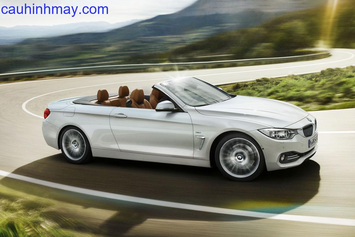 BMW 435I XDRIVE CABRIO HIGH EXECUTIVE 2014 - cauhinhmay.com