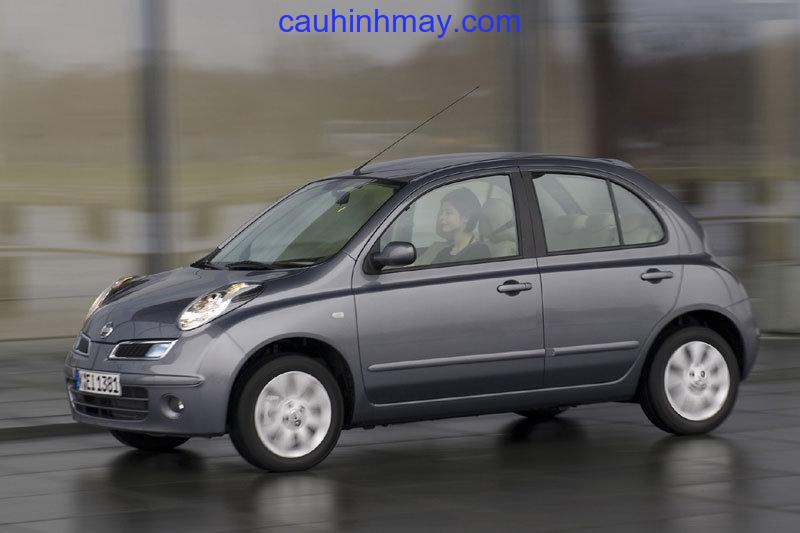 NISSAN MICRA 1.2 65HP CONNECT EDITION 2008 - cauhinhmay.com