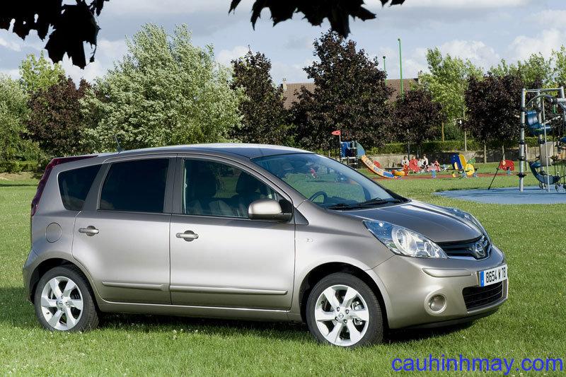 NISSAN NOTE 1.4 CONNECT EDITION 2009 - cauhinhmay.com