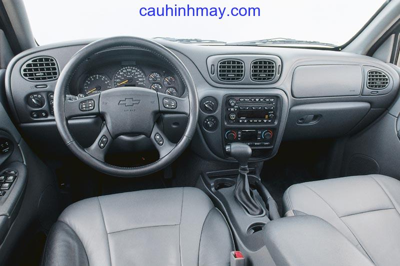 CHEVROLET TRAILBLAZER LT 2001 - cauhinhmay.com