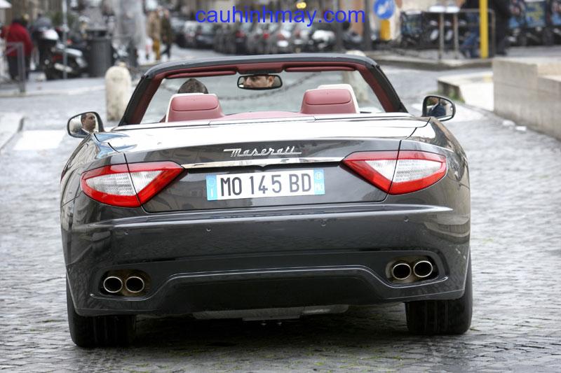 MASERATI GRANCABRIO SPORT 2018 - cauhinhmay.com