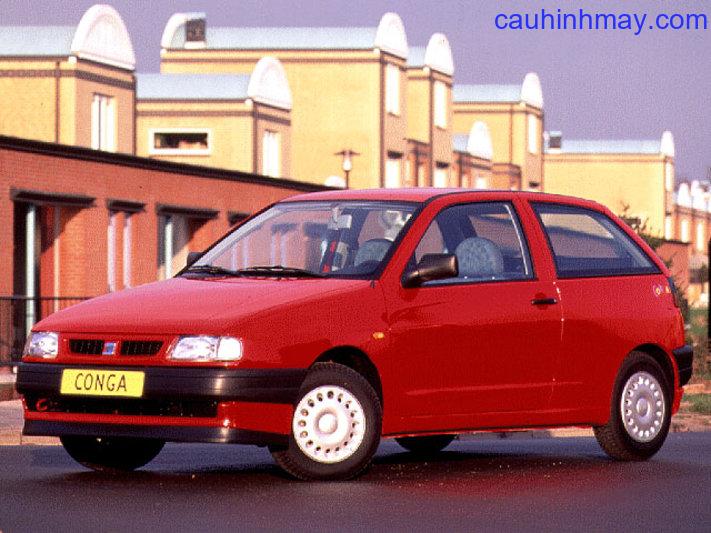 SEAT IBIZA 1.3I CLX 1993 - cauhinhmay.com