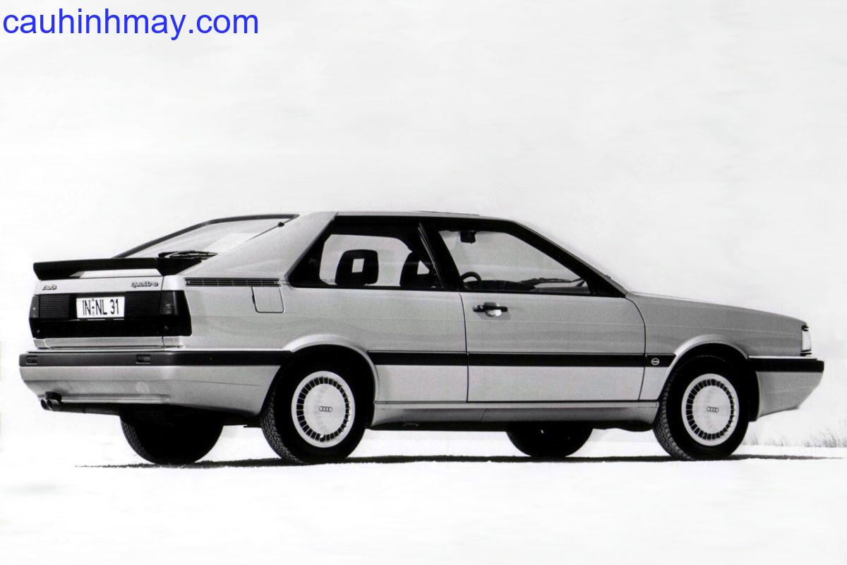 AUDI COUPE GT 2.0 1984 - cauhinhmay.com