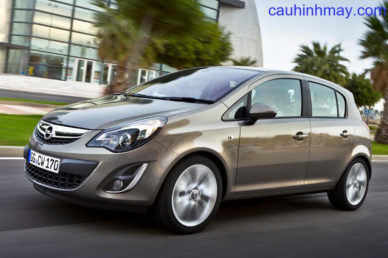 OPEL CORSA 1.4 CONNECT EDITION 2011 - cauhinhmay.com