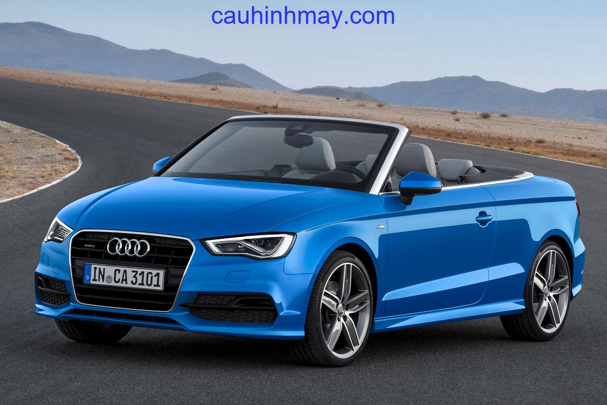 AUDI A3 CABRIOLET 1.8 TFSI ATTRACTION PRO LINE + 2013 - cauhinhmay.com