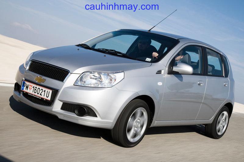 CHEVROLET AVEO 1.2 16V L 2008 - cauhinhmay.com