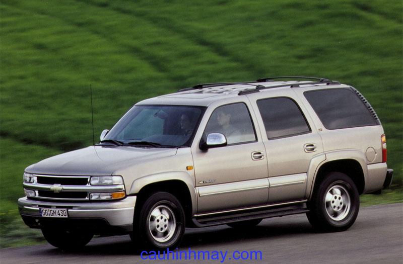 CHEVROLET TAHOE LT PREMIUM 2000 - cauhinhmay.com