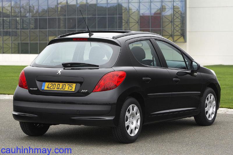 PEUGEOT 207 COLOR-LINE 1.6 HDI 16V 90HP 2006 - cauhinhmay.com