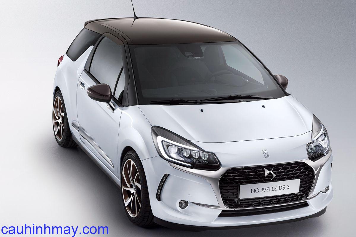 DS DS3 THP 165 SPORT CHIC 2016 - cauhinhmay.com