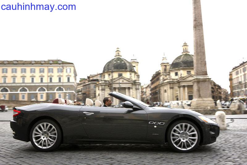 MASERATI GRANCABRIO SPORT 2010 - cauhinhmay.com