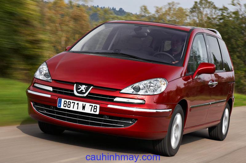 PEUGEOT 807 ACTIVE 2.0-16V HDIF 136HP 2008 - cauhinhmay.com