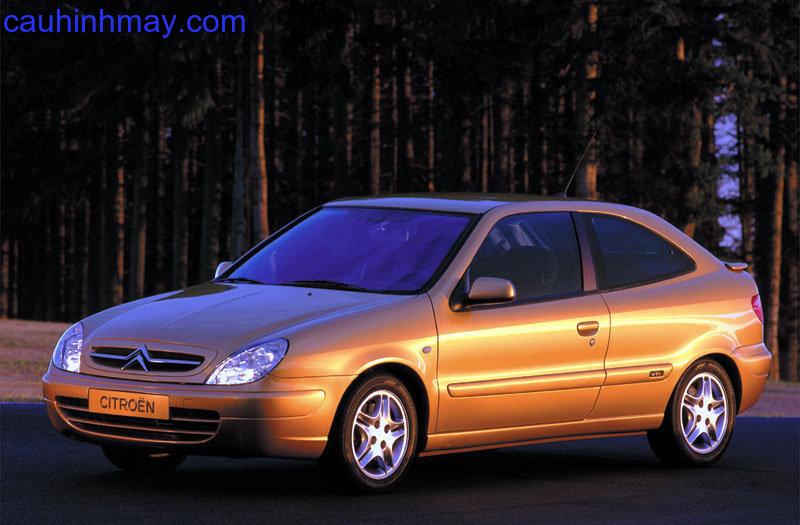 CITROEN XSARA COUPE 1.4I DIFFERENCE 2003 - cauhinhmay.com