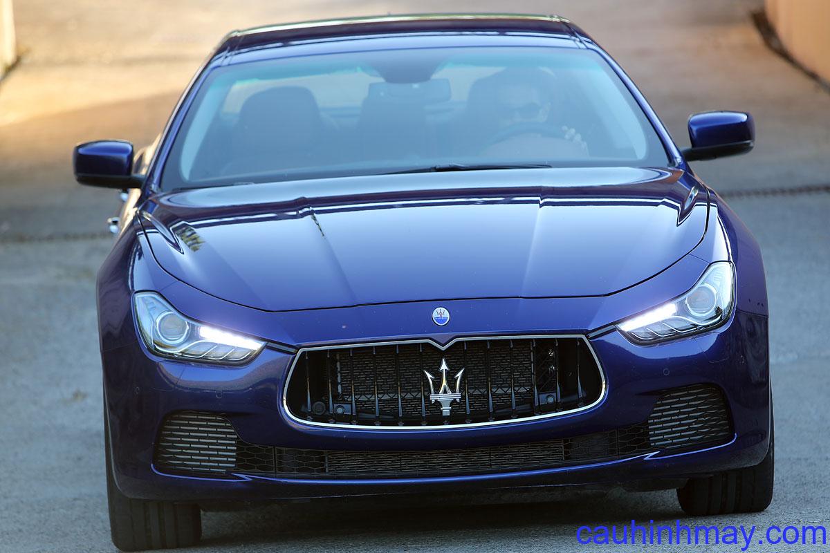 MASERATI GHIBLI S 3.0 V6 BI-TURBO 2013 - cauhinhmay.com