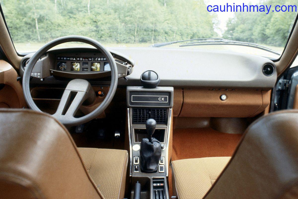 CITROEN CX 2400 GTI 1976 - cauhinhmay.com