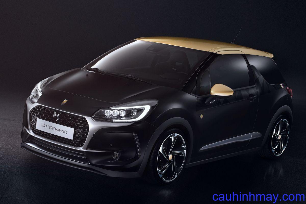 DS DS3 THP 208 PERFORMANCE BLACK SPECIAL 2016 - cauhinhmay.com