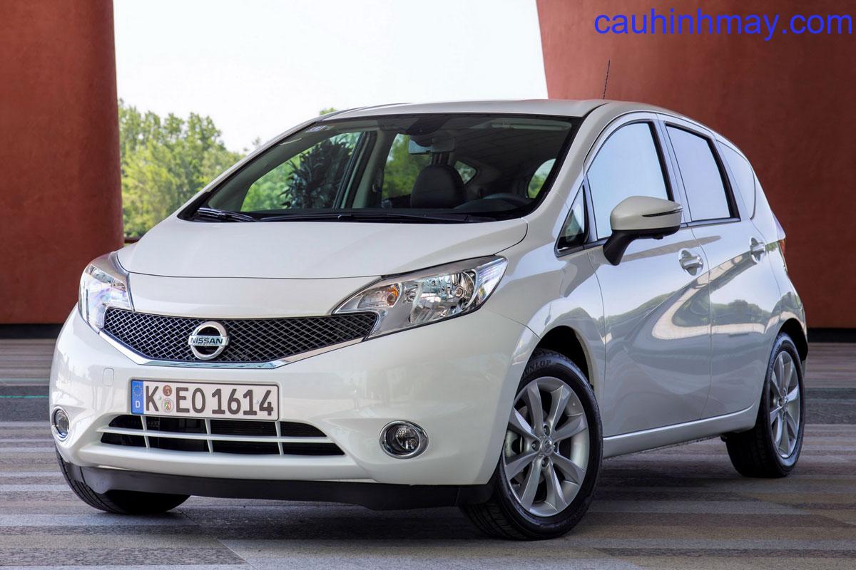 NISSAN NOTE 1.5 DCI CONNECT EDITION 2013 - cauhinhmay.com