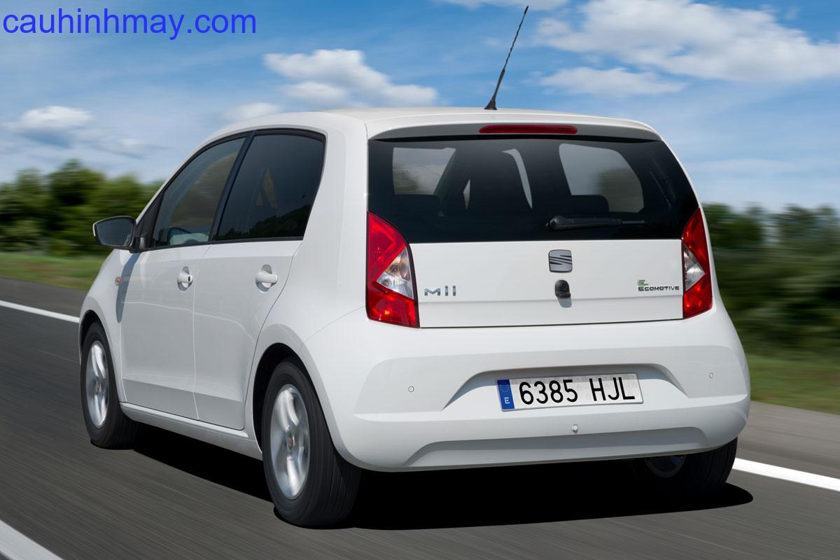 SEAT MII 1.0 68HP ECOFUEL STYLE 2012 - cauhinhmay.com