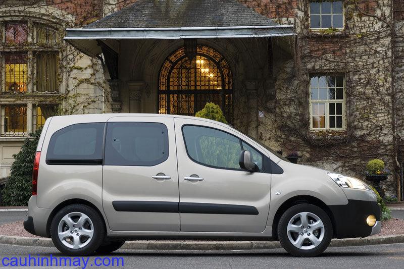 PEUGEOT PARTNER TEPEE OUTDOOR 1.6 HDI 112HP 2008 - cauhinhmay.com
