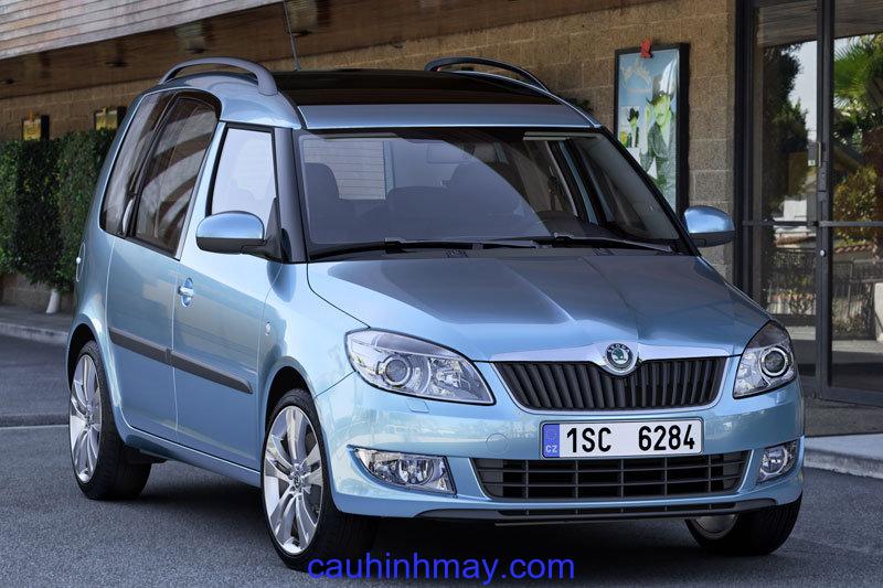 SKODA ROOMSTER 1.6 TDI SCOUT 2010 - cauhinhmay.com