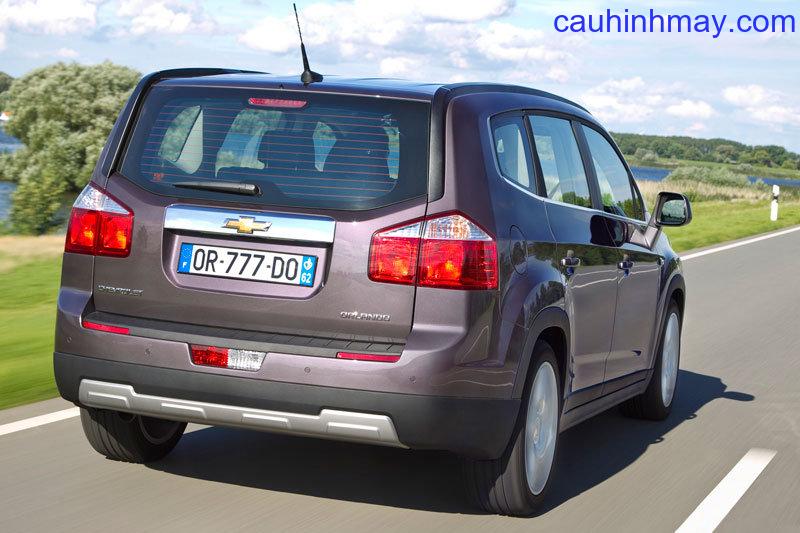 CHEVROLET ORLANDO 2.0D LTZ+ 2011 - cauhinhmay.com