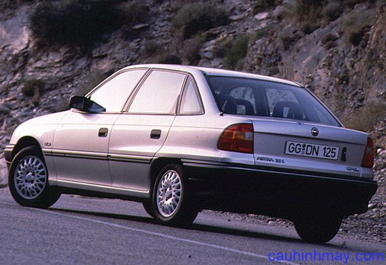 OPEL ASTRA 1.6IS CD 1992 - cauhinhmay.com