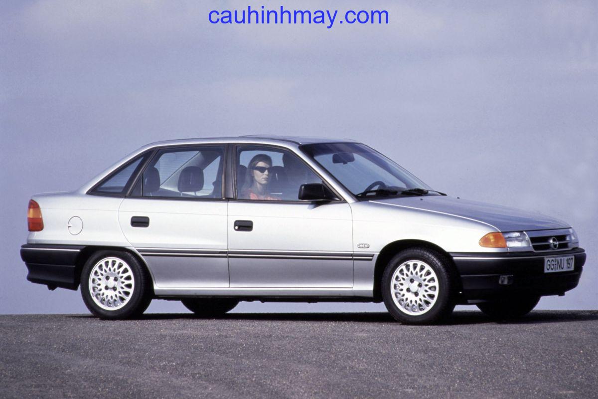 OPEL ASTRA 1.4IS GLS 1992 - cauhinhmay.com
